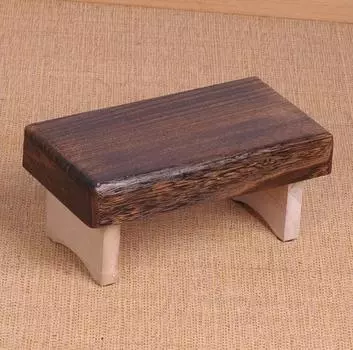 Мини антикварный складной деревянный низкий табурет прямоугольный детский табурет портативный японский стиль азиатская традиционная мебель татами