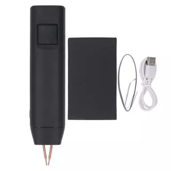 Мини-аппарат для точечной сварки, выход 650 А, 90 передач, регулируемый ручной перезаряжаемый аппарат для точечной сварки