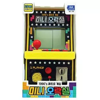 мини-аркада, настольная игра, представительница Кореи