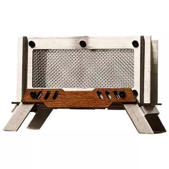 - Mini Aromatherapy Burner Stainless Steel Firewood Stove for Outdoor Home Desk