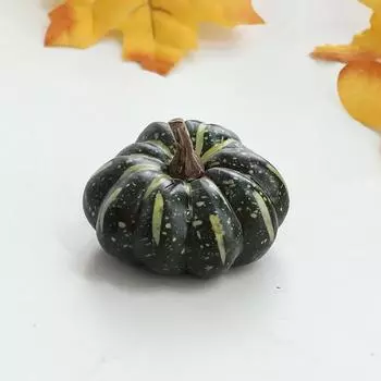 Mini Artificial Pumpkin Simulation Vegetable Halloween Autumn Fall Decorations for Home Harvest Thanksgiving DIY Craft Wreath