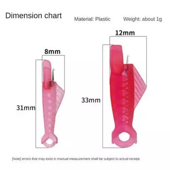 Mini Automatic Needle Threader With Hook Needle Sewing Machine Fish Shaped Insertion Elderly Quick Changer Craft Accessories