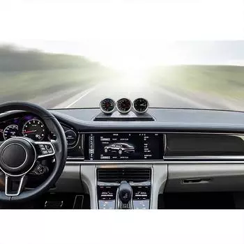 Мини Автомобиль Автомобильные Цифровые Часы Авто Часы Автомобильный Термометр Гигрометр Украшения Орнамент C Hygrometer