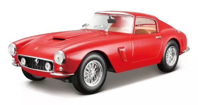 Мини-автомобиль BURAGO Ferrari Berlinetta Passo FERRARI 250 GT BERLINETTA PASSO CORTO 1/24 (красный) [Элемент] красный