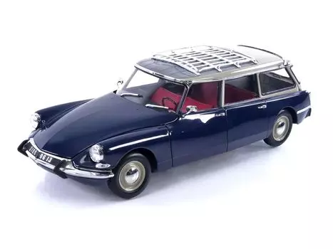 Мини-автомобиль CITROEN ID19 Wagon NOREV CITROEN ID19 BREAK 1967 ORIENT BLUE 181770 1/18 1/18