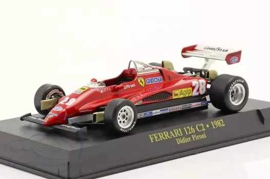 Мини-автомобиль F1 Ferrari FERRARI 126C2 1982 Дидье Пирони 1/43 [Предмет]
