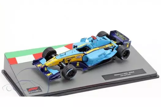 Мини-автомобиль F1 Renault R24 Jarno Trulli Mild Seven RENAULT Jarno Trulli 2004 1/43 №7 [Товар]