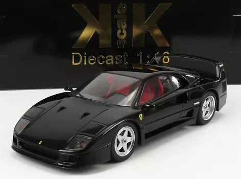 Мини-автомобиль Ferrari F40 FERRARI F40 1987 ЧЕРНЫЙ KKDC180693 1/18 KK-SCALE 1/18