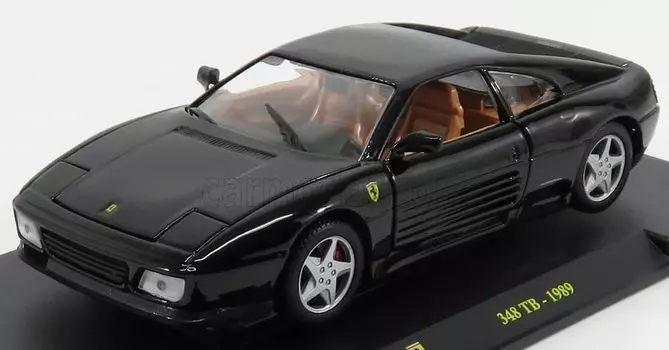Мини-автомобиль Ferrari FERRARI 348TB 1989 1/24 (черный) [элемент] чёрный