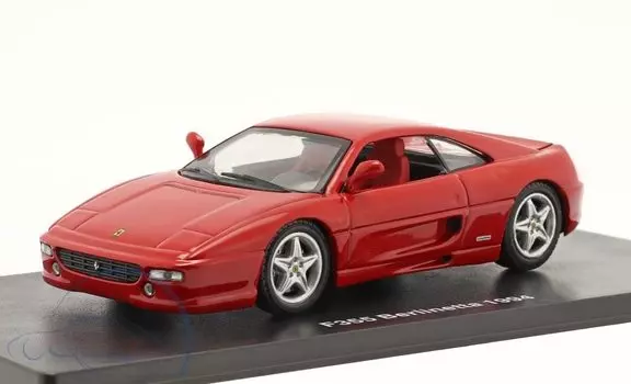 Мини-автомобиль Ferrari FERRARI F355 BERLINETTA 1994 с кейсом 1/43 (красный) [элемент] красный