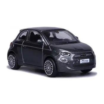 Мини-автомобиль Fiat BURAGO 1/43 Fiat 500e LA PRIMA 2021 г. (серый металлик) [продукт]