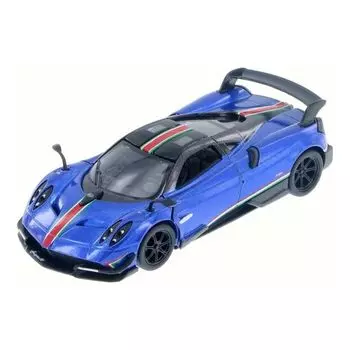 Мини-автомобиль KiNSMART/Kinsmart 1/38 Pagani Huayra PAGANI HUAYRA BC LIVERY EDITION 2016 С выдвижным механизмом и коробкой (синий)