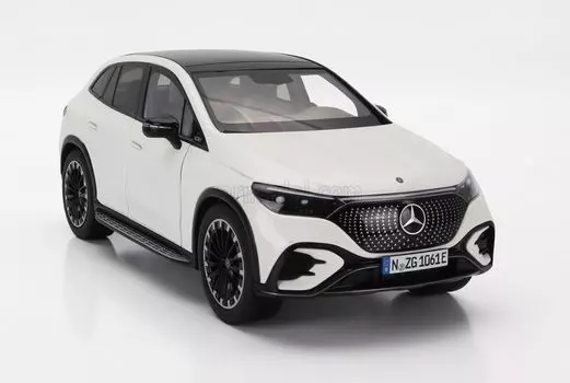 Мини-автомобиль Mercedes Benz EQE SUV NZG EQE SUV AMG LINE 2023 АЛМАЗНО-БЕЛЫЙ MET PM10610040 1/18 1/18 (X294) [Элемент] белый