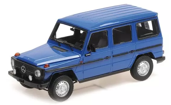 Мини-автомобиль Mercedes Benz MINICHAMPS MERCEDES BENZ SHORT 1980 СИНИЙ 155038100 1/18 G-Class 1/18 G-CLASS (W460)