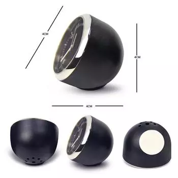 Мини-автомобильные цифровые часы для автомобиля, термометр, гигрометр, измерительные приборы, украшения, часы, наклейка для салона автомобиля