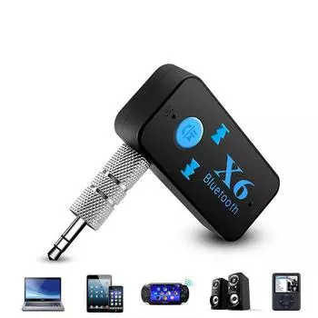 Мини-автомобильный Bluetooth-приемник, беспроводной радиоадаптер, автомобильный комплект, Bluetooth-адаптер, приемник