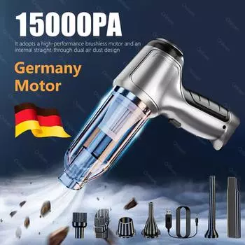 Мини-автомобильный пылесос, мощная машина для чистки, автомобильные аксессуары, домашний авто-робот, беспроводной пылесос, бытовая техника, сильный basic