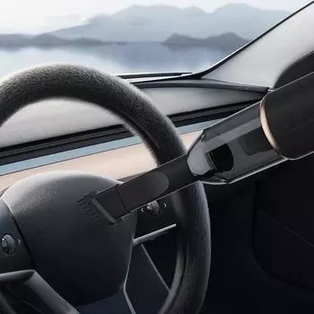 Мини-автомобильный пылесос, мощный беспроводной ручной пылесос, небольшой ручной пылесос, беспроводной ручной автомобильный пылесос, портативный автомобильный пылесос для автомобиля чёрный