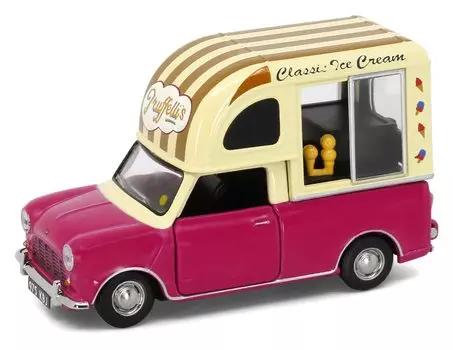 Мини-автомобиль Tiny City Mini Car Maurice Mini Ice Cream Van Diecast Mini Car 1/50 (Красное вино) жёлтый