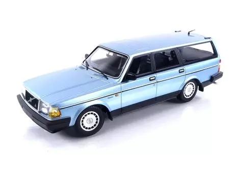 Мини-автомобиль Volvo 240GL Wagon Minichamps MINICHAMPS VOLVO 240GL SW STATION WAGON 1986 СИНИЙ МЕТАЛЛ 155171414 1/18 1/18
