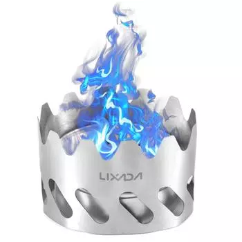 Мини-плитка для походов 80 мл алюминиевая спиртовая горелка с небольшим ветрозащитным экраном из нержавеющей стали портативная серебряный