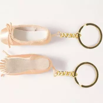 Мини-балетки брелок пуанты брелки ручной работы пуанты подвеска сумка кулон подарок для любителей танцев