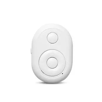 Мини-беспроводной пульт дистанционного управления BT с дистанционным затвором, переворот страниц, эффективный диапазон 10 м, совместимый с iOS/ белый