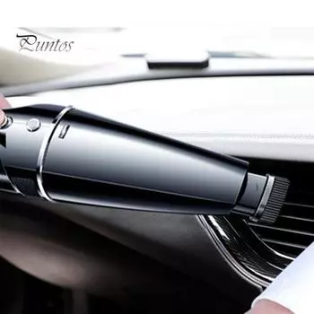 Мини беспроводной ручной автомобильный пылесос 20000PA сильный всасывающий перезаряжаемый портативный пылесос для удаления пыли чёрный