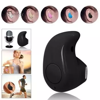 Мини беспроводные наушники-вкладыши с поддержкой Bluetooth 4.0, универсальные белый