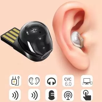 Мини беспроводные невидимые наушники USB зарядное устройство наушники Sing-Ear Bluetooth гарнитура спортивные стерео наушники-вкладыши