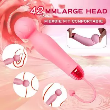 Мини Бесшумный Водонепроницаемый Вибратор - Перезаряжаемый Клиторальный Стимулятор, Взрослый Чувственный Массажер для Женщин, Секретная Секс-Игрушка