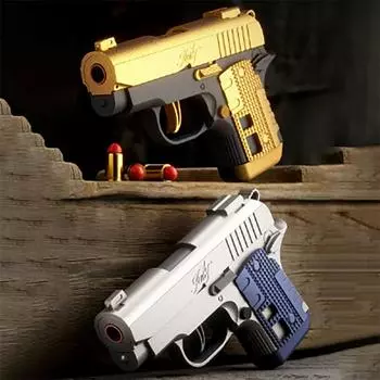 Мини-бластер M1911, игрушечный пистолет для взрослых мальчиков, пистолет для снятия стресса, выбрасывающий гильзы, подарок на день рождения