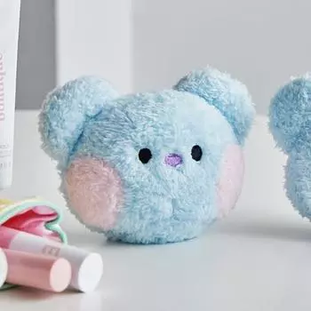 Мини-блестящая кукла Line Friends BT21 KOYA, ручное зеркало
