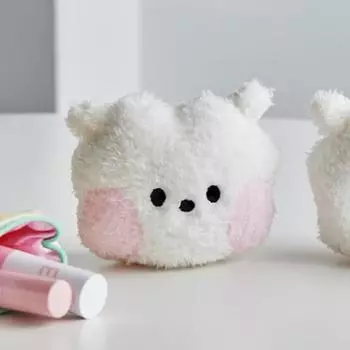 Мини-блестящая кукла Line Friends BT21 RJ, ручное зеркало