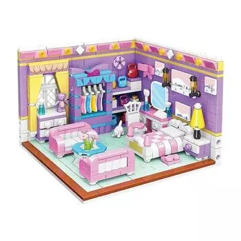 Mini block bedroom (00874LI)