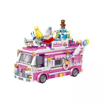 Mini block cake truck (00889LI)