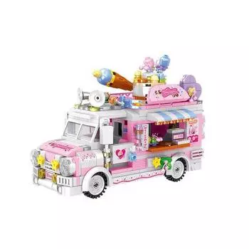 Mini Block Dessert Truck (00887LI)