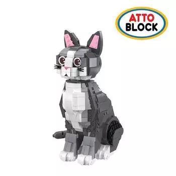 Mini Block Gray Meow (DZ6118LI)