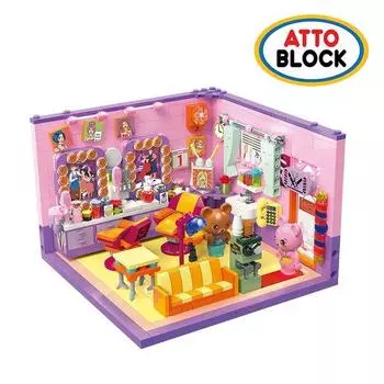 Mini Block Hair Salon (612025LI)