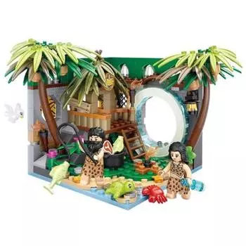 Мини-блок LOZ Звездные врата: Серия «Путешествие во времени», LOZ Dolmen Stone Age, популярные корейские игрушки