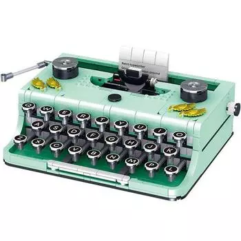Мини-блок пишущей машинки LIN07 Mint 01025LI, разноцветные, популярные корейские игрушки