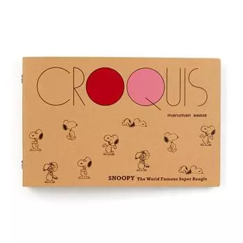 Мини-блокнот Sanrio Snoopy Maruman (книга кроки)