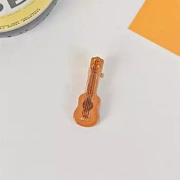 Мини-боковая заколка, креативные заколки для волос в виде скрипки для женщин и девочек, заколки для волос, аксессуары для волос, головные уборы, косплей, декор, подарок