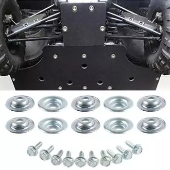 Мини-болт защитной пластины, прочные автомобильные аксессуары, прочный серебряный