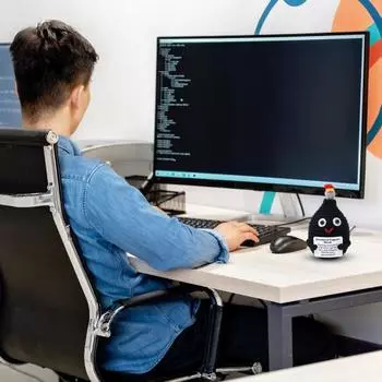 Мини-бомбочки для вязания крючком с позитивной открыткой, ручная работа, пряжа, вязание, черные бомбочки, кукла, игрушка для снятия стресса