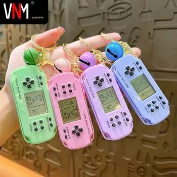 Мини-брелок для игры в тетрис: Обучающая игрушка и креативный подарок для студентов cube game machine