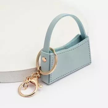 Мини-брелок, милый маленький изогнутый мешок, брелок цвета конфет, креативное украшение для автомобиля Kawaii