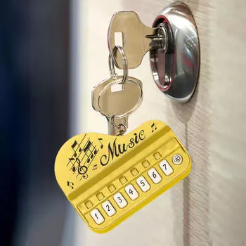 Мини-брелок, небольшой брелок для электронного пианино для детей Aureate