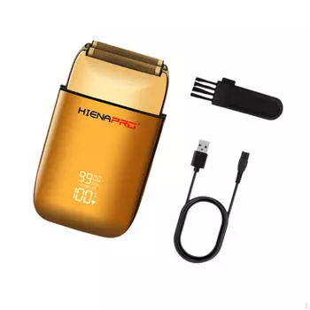 Мини бритва для мужчин удаление волос на лице кемпинг бытовые на открытом воздухе в помещении золотой