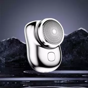 Мини-бритва Портативная Электрическая Деловая Бритва для Мужчин Перезаряжаемая от USB Бритва